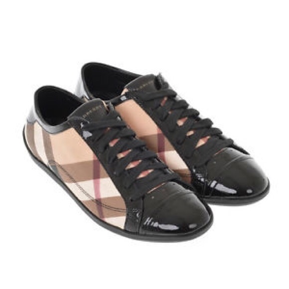 burberry nova check sneakers